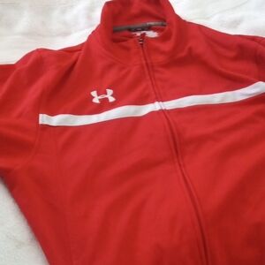 Under Armour Crimson Jacket with White Accent